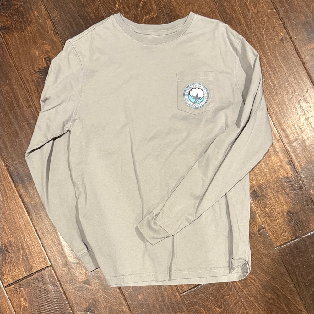 The Southern Shirt Company Long Sleeve Tan Tee